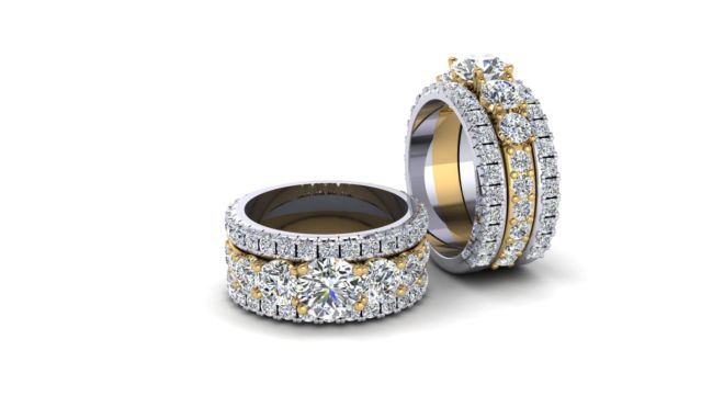 18305_SelbieMacDiarmid_ two tone Diamond band 1ct center