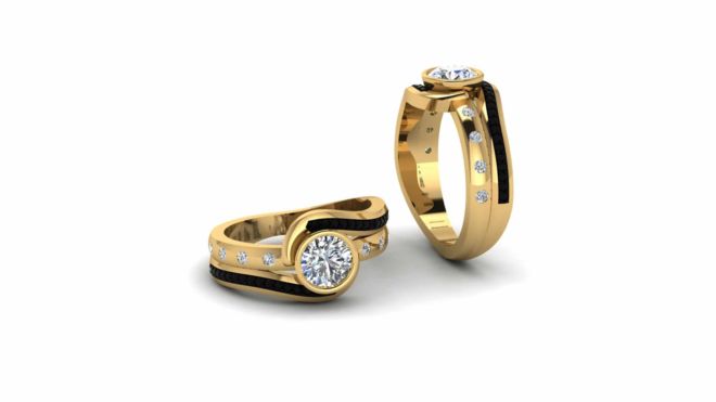 020760_ Yosko Jolynn_ spinel and diamond yellow gold ring 3