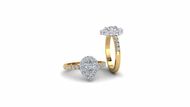 020871_Bass Prestan_ Eng ring pear diamond ring yellow gold 2