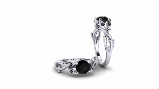 022052_ Gomez Micheil _Branch wg ring with black diamonds - Copy