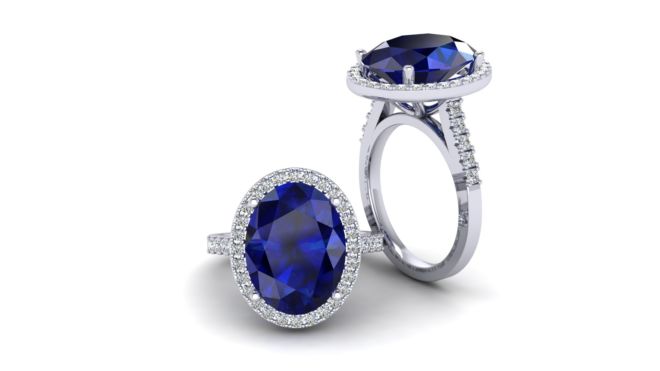 001287_ Diane Gottsman _ Sapphire diamond eng ring