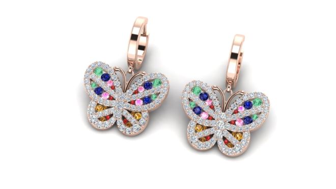 023436_ Markey Norah _ Butterfly earrings